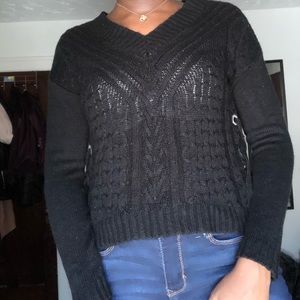 Black sweater